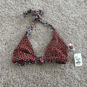 New NWT Reversible B Swim Bikini Top